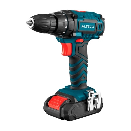 фото аккумуляторная дрель шуруповёрт cd 1610 li x2 alteco