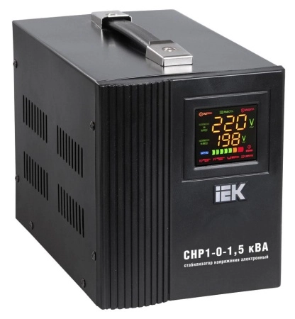 фото стабилизатор напряжения iek иэк снр1-0- 1.5 ква