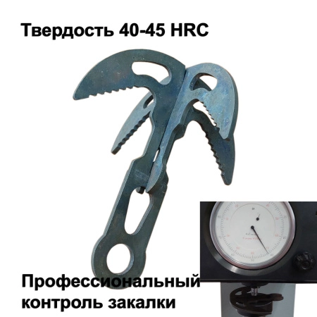 фото крюк штурмовой разборный, 120 мм. закаленная сталь 3 мм.