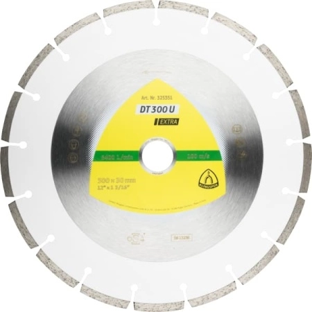 Алмазный диск KLINGSPOR 350X2,8X20/20S/10/S/DT/EXTRA/DT310U