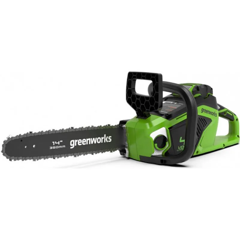 фото пила цепная аккумуляторная gd40cs15 40v
