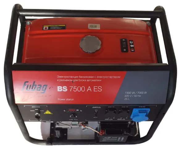 Бензиновый генератор BS 7500 A ES