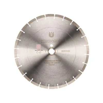 Алмазный сегментный диск KRONGER 450X3,5/2,5X12X25,4-28 F4 BETON
