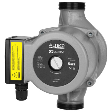 фото циркуляционный насос alteco cp 25-6/180